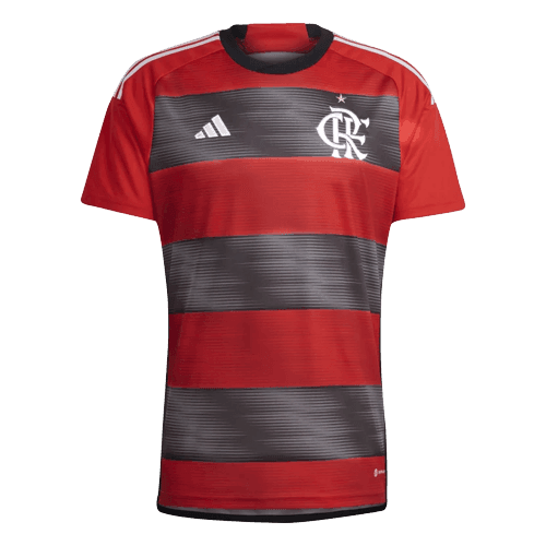 Camisa Flamengo Home 23/24 - Preta e Vermelha - JH ESPORTES - CAMISA DE TIMES