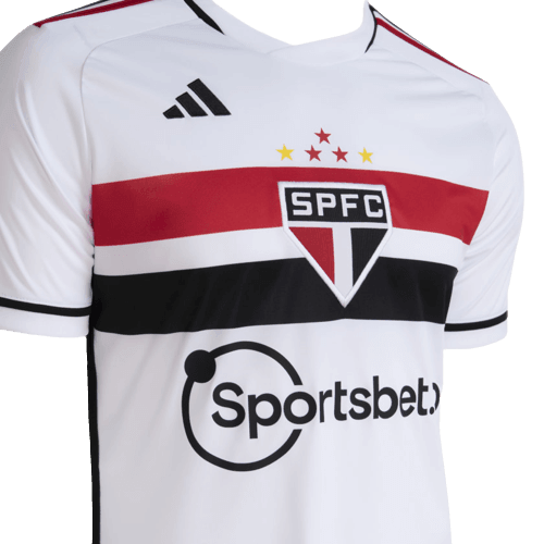 Camisa São Paulo Home 23/24 - Branca - JH ESPORTES - CAMISA DE TIMES