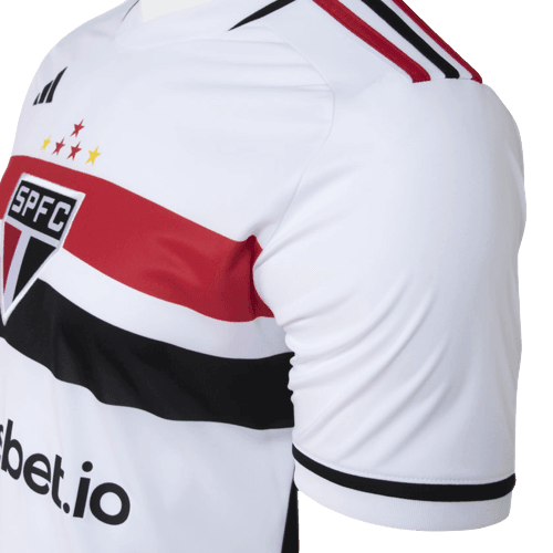 Camisa São Paulo Home 23/24 - Branca - JH ESPORTES - CAMISA DE TIMES