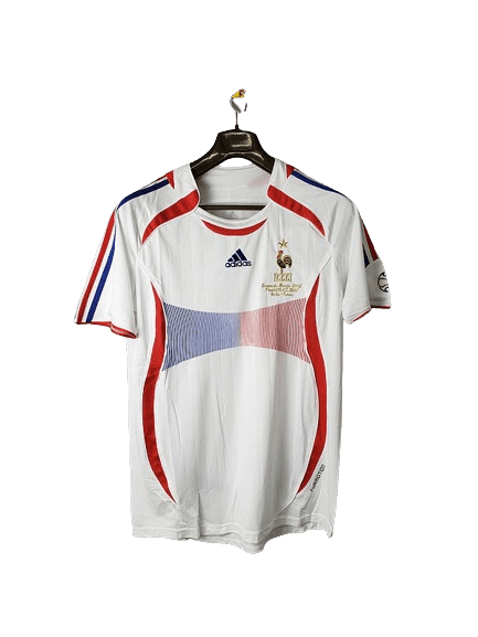 Camisa Retrô França II Away Adidas 2006/07 Masculino Branco - JH ESPORTES - CAMISA DE TIMES