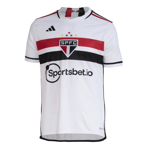 Camisa São Paulo Home 23/24 - Branca - JH ESPORTES - CAMISA DE TIMES