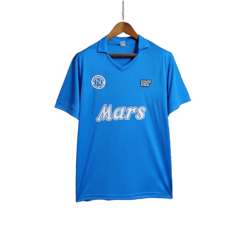 Camisa Retrô Napoli Umbro 88/89 Masculino Azul - JH ESPORTES - CAMISA DE TIMES