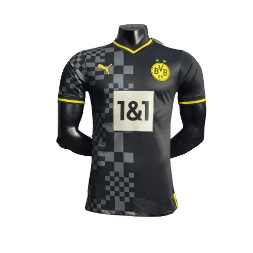 Camisa Borussia Dortmund II Jogador Puma 22/23 Masculino Preto - JH ESPORTES - CAMISA DE TIMES