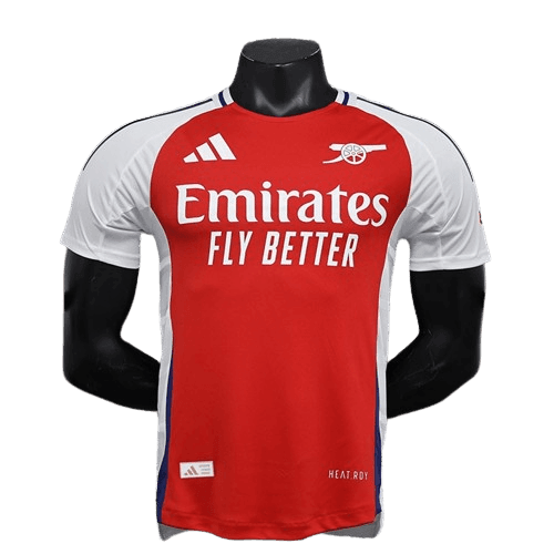 Camisa Arsenal I Home 2024/25 Jogador Adidas Masculina Vermelho e Branco - JH ESPORTES - CAMISA DE TIMES