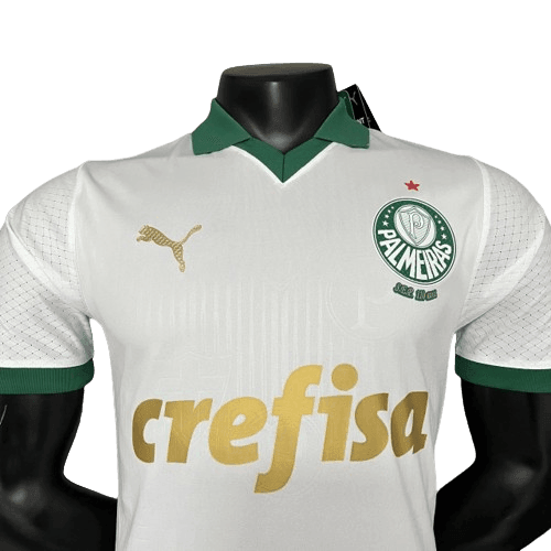 Camisa Palmeiras Puma Jogador 2024/25 Masculino Branco - JH ESPORTES - CAMISA DE TIMES