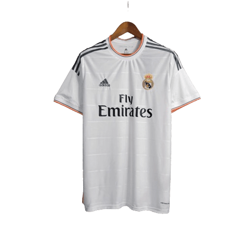 Camisa Retrô Real Madrid I Home Adidas 2013/14 Masculino Branco - JH ESPORTES - CAMISA DE TIMES