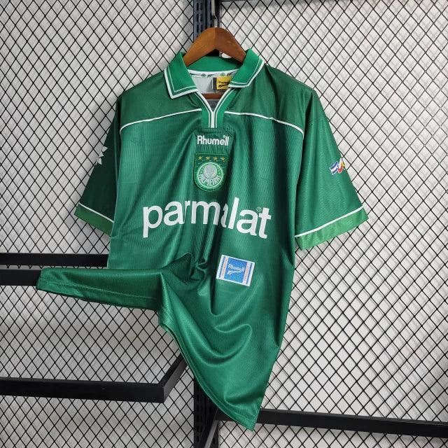 Camisa Retrô Palmeiras Rhummel 1999/00 Masculino Verde - JH ESPORTES - CAMISA DE TIMES