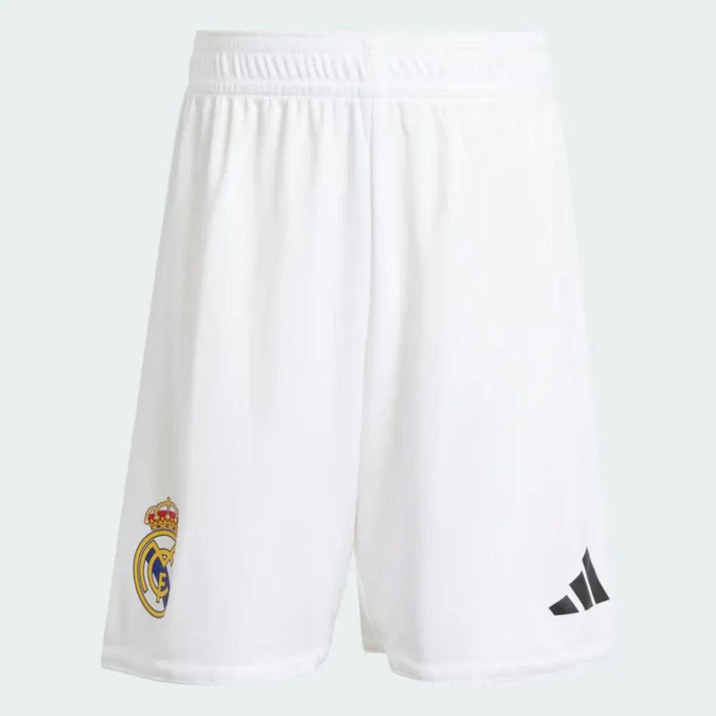 Conjunto Infantil Real Madrid l 2024/25 Branco - Modelo Torcedor