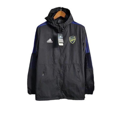 Jaqueta Corta-Vento Arsenal 23/24 Masculino Adidas - Preto - JH ESPORTES - CAMISA DE TIMES