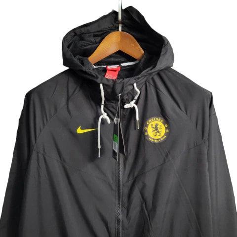 Jaqueta Corta-Vento Chelsea 23/24 Masculino Nike - Preto - JH ESPORTES - CAMISA DE TIMES