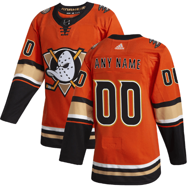 Jersey Anaheim Ducks Laranja