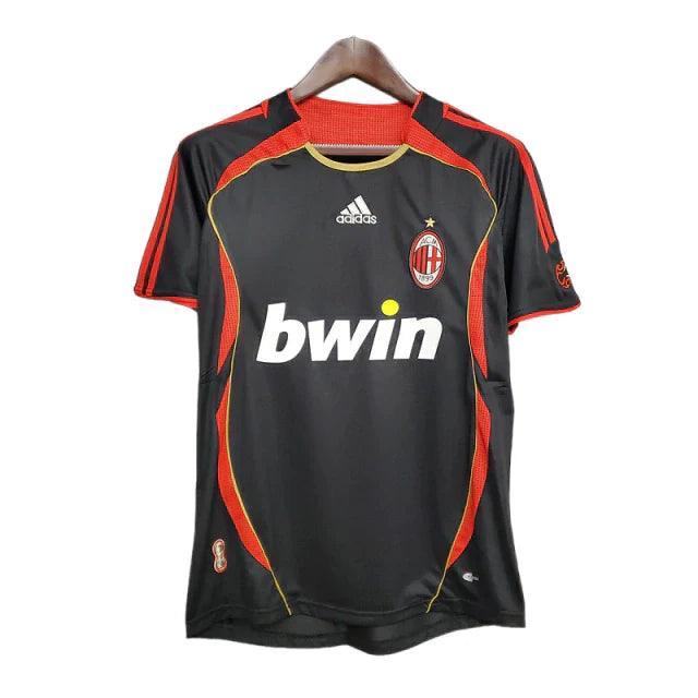 Camisa Milan Retrô 2006 - Masculino - Preto - JH ESPORTES - CAMISA DE TIMES