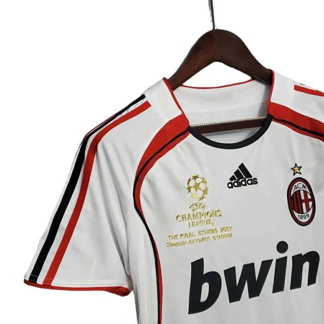 Camisa Retrô Milan II Away Adidas 2006/07 Masculino Branco - JH ESPORTES - CAMISA DE TIMES