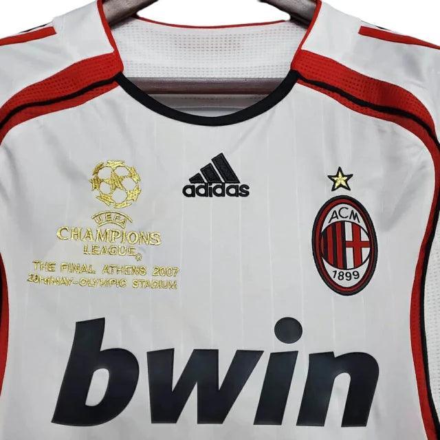 Camisa Retrô Milan II Away Adidas 2006/07 Masculino Branco - JH ESPORTES - CAMISA DE TIMES