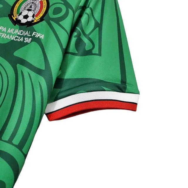 Camisa México Retrô 1998 Verde - Aba Sport - JH ESPORTES - CAMISA DE TIMES