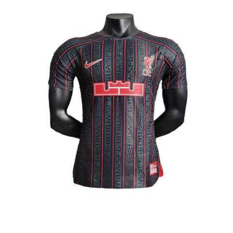 Camisa Liverpool 23/24 Jogador Nike Masculina - Preto - JH ESPORTES - CAMISA DE TIMES