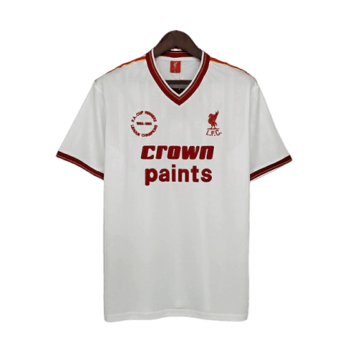 Camisa Liverpool Retrô 1985/1986 Branca - JH ESPORTES - CAMISA DE TIMES