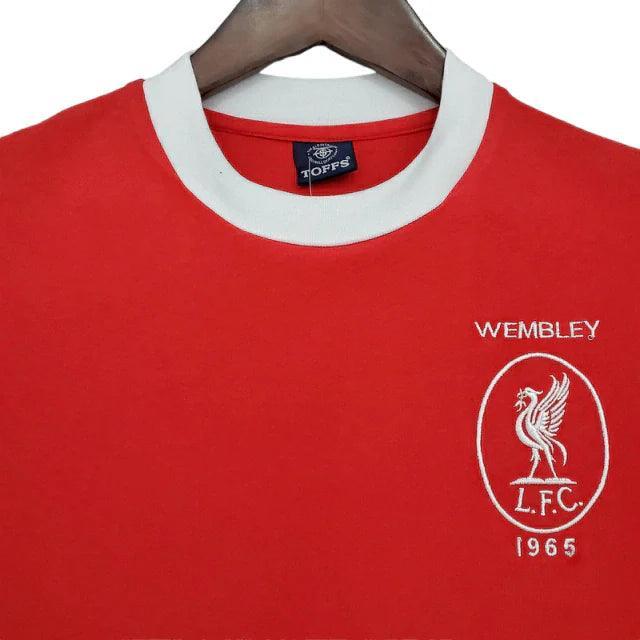 Camisa Liverpool Retrô 1965 Vermelha - JH ESPORTES - CAMISA DE TIMES