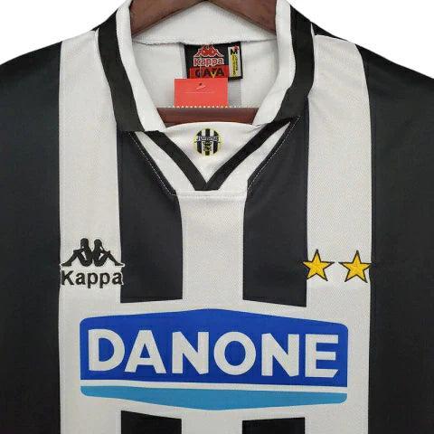 Camisa Juventus Retrô 1994/1995 Preta e Branca - Kappa - JH ESPORTES - CAMISA DE TIMES