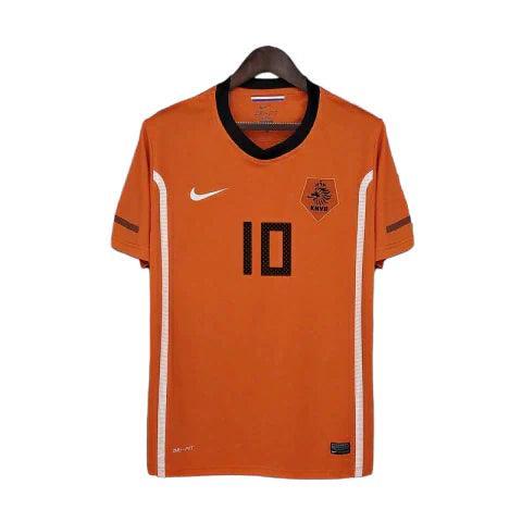 Camisa Holanda Retrô 2010 Laranja - Nike - JH ESPORTES - CAMISA DE TIMES