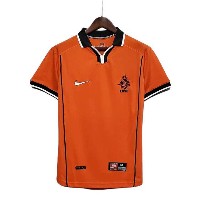 Camisa Holanda Retrô 1998 Laranja - Nike - JH ESPORTES - CAMISA DE TIMES