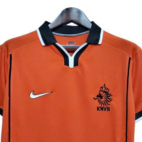 Camisa Holanda Retrô 1998 Laranja - Nike - JH ESPORTES - CAMISA DE TIMES