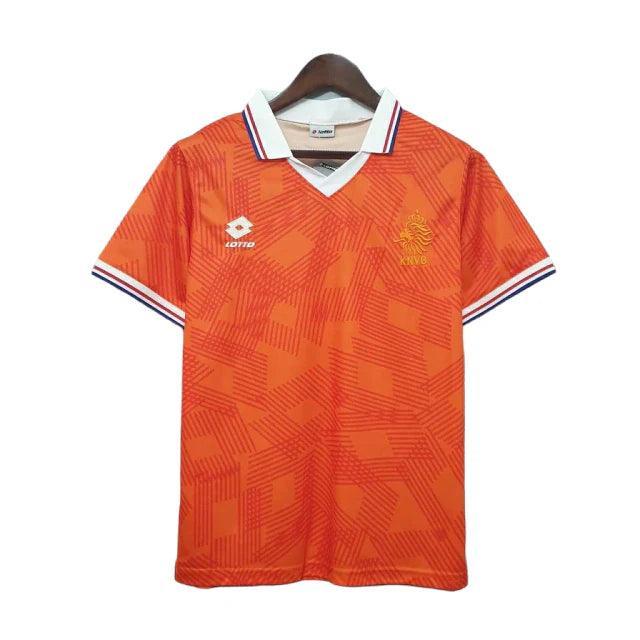 Camisa Holanda Retrô 1991 Laranja - Lotto - JH ESPORTES - CAMISA DE TIMES