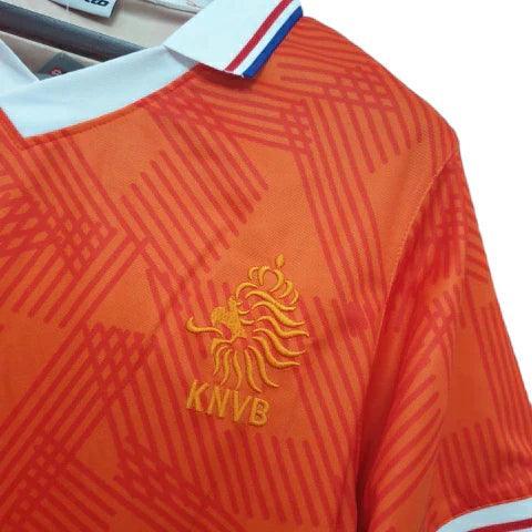 Camisa Holanda Retrô 1991 Laranja - Lotto - JH ESPORTES - CAMISA DE TIMES