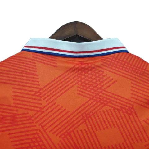 Camisa Holanda Retrô 1991 Laranja - Lotto - JH ESPORTES - CAMISA DE TIMES