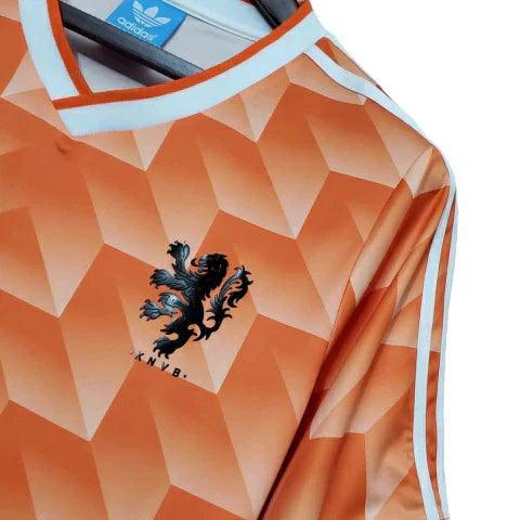 Camisa Holanda Retrô 1988 Laranja - Adidas - JH ESPORTES - CAMISA DE TIMES