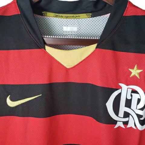 Camisa Retrô Flamengo I Home Nike 2009/10 Vermelho e Preto - JH ESPORTES - CAMISA DE TIMES