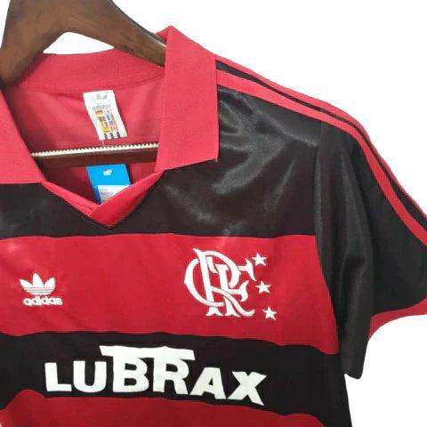 Camisa Retrô Flamengo I Home Adidas 1990/91 Masculino Vermelho e Preto - JH ESPORTES - CAMISA DE TIMES