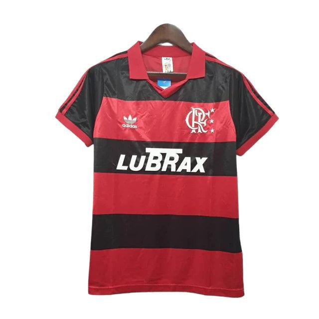 Camisa Retrô Flamengo I Home Adidas 1990/91 Masculino Vermelho e Preto - JH ESPORTES - CAMISA DE TIMES