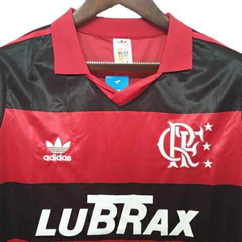 Camisa Retrô Flamengo I Home Adidas 1990/91 Masculino Vermelho e Preto - JH ESPORTES - CAMISA DE TIMES