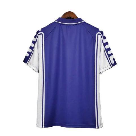 Camisa Retrô Fiorentina Fila 1999/2000 Masculino Roxa e Branca - JH ESPORTES - CAMISA DE TIMES