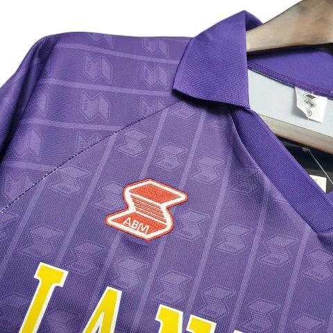 Camisa Fiorentina Retrô 1989/1990 Roxa - ABM - JH ESPORTES - CAMISA DE TIMES