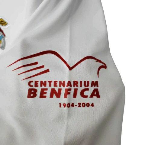 Camisa Benfica Retrô 2004/2005 Branca - Adidas - JH ESPORTES - CAMISA DE TIMES