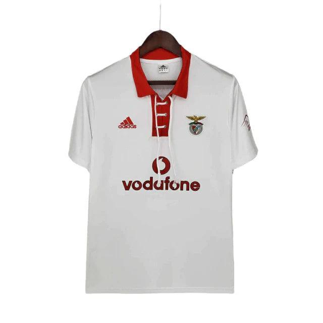 Camisa Benfica Retrô 2004/2005 Branca - Adidas - JH ESPORTES - CAMISA DE TIMES