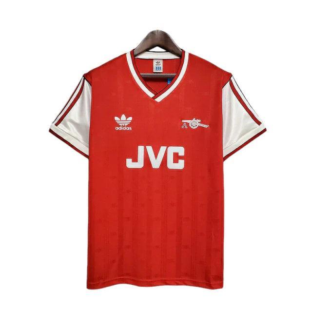 Camisa Arsenal Retrô 1988/1989 Vermelha- Adidas - JH ESPORTES - CAMISA DE TIMES