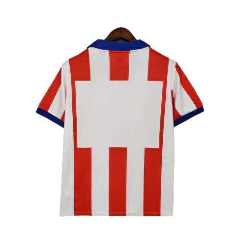 Camisa Atlético de Madrid Retrô 2014/2015 Branca e Vermelha - Nike - JH ESPORTES - CAMISA DE TIMES