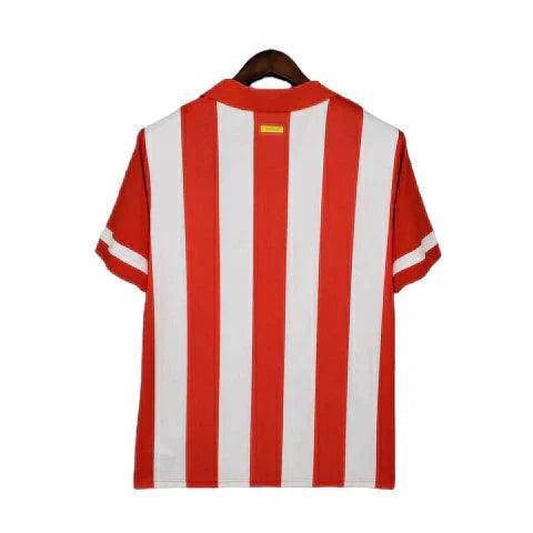 Camisa Atlético de Madrid Retrô 2013/2014 Branca e Vermelha - Nike - JH ESPORTES - CAMISA DE TIMES