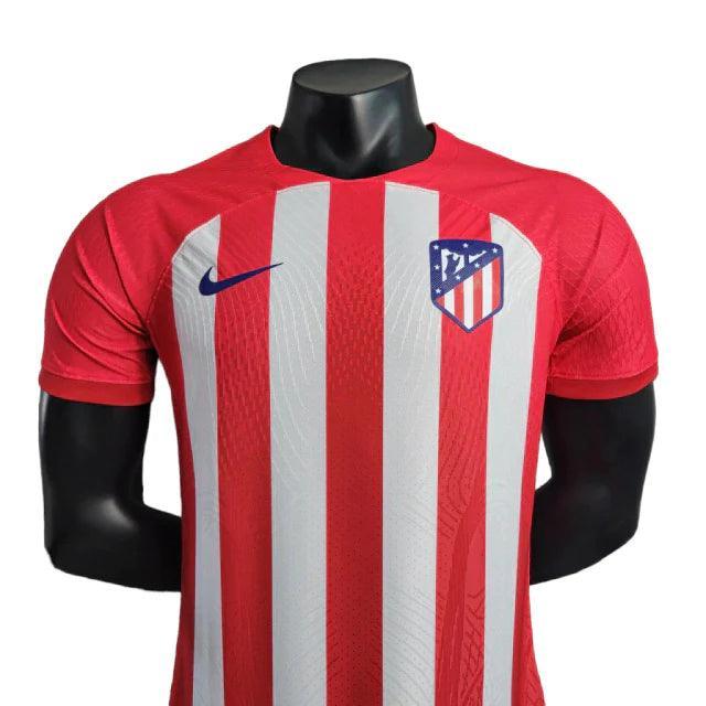 Camisa Atlético de Madrid I 23/24 Jogador Nike Masculina - Vermelho - JH ESPORTES - CAMISA DE TIMES