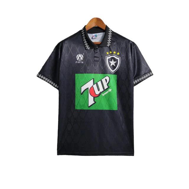 Camisa Retrô Botafogo II 1995/96 Masculina Preta - JH ESPORTES - CAMISA DE TIMES