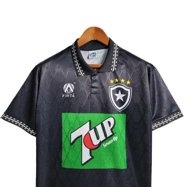 Camisa Retrô Botafogo II 1995/96 Masculina Preta - JH ESPORTES - CAMISA DE TIMES