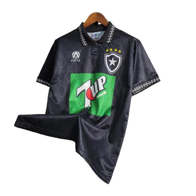 Camisa Retrô Botafogo II 1995/96 Masculina Preta - JH ESPORTES - CAMISA DE TIMES