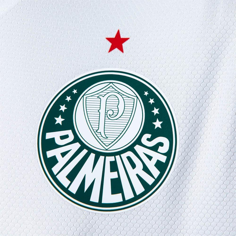 Camisa Palmeiras Away 23/24 Feminina - Branca - JH ESPORTES - CAMISA DE TIMES