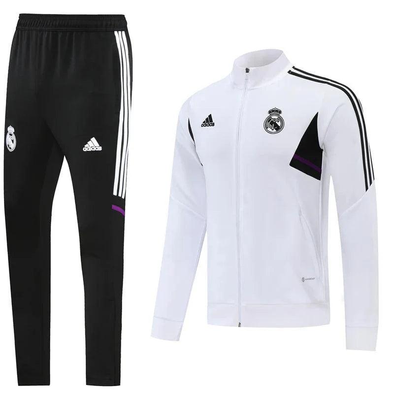 Conjunto do Real Madrid 2022/23 Branco - JH ESPORTES - CAMISA DE TIMES