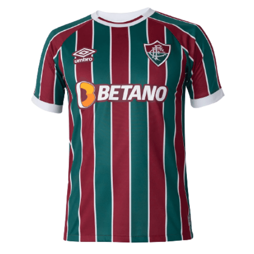 Camisa Fluminense Home 23/24 - Vinho e Verde - JH ESPORTES - CAMISA DE TIMES