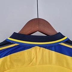 Camisa Retrô Parma I Champion 1999/00 Masculino Amarelo e Azul - JH ESPORTES - CAMISA DE TIMES