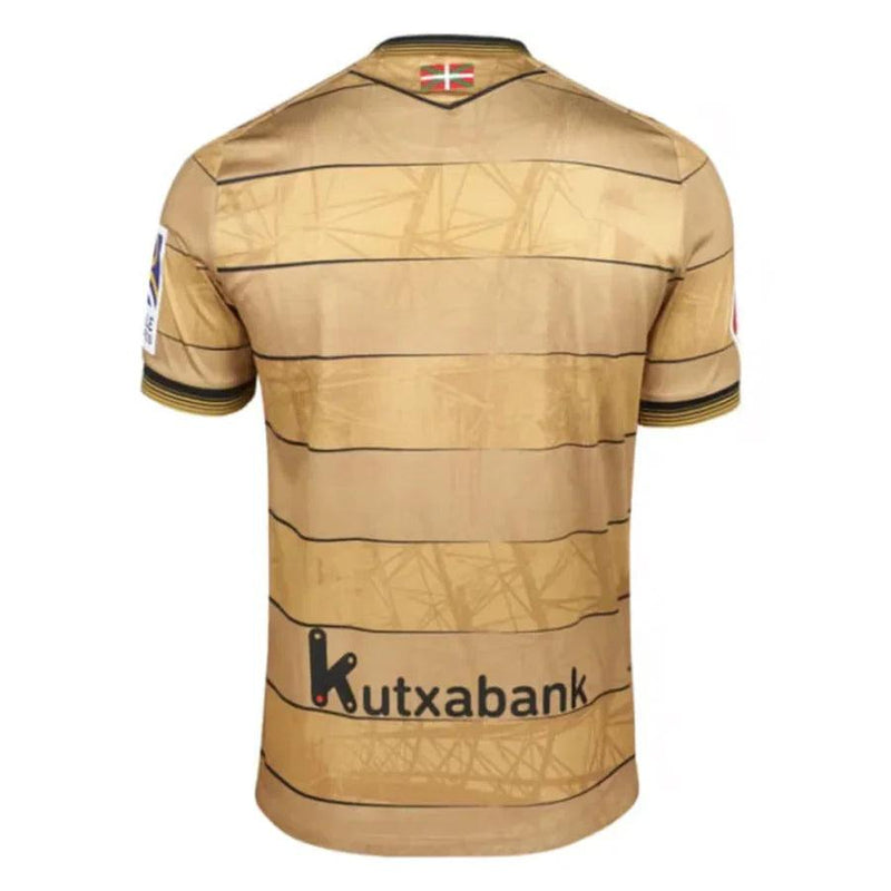 Camisa Real Sociedad ll 2024/25 Dourada - Modelo Torcedor